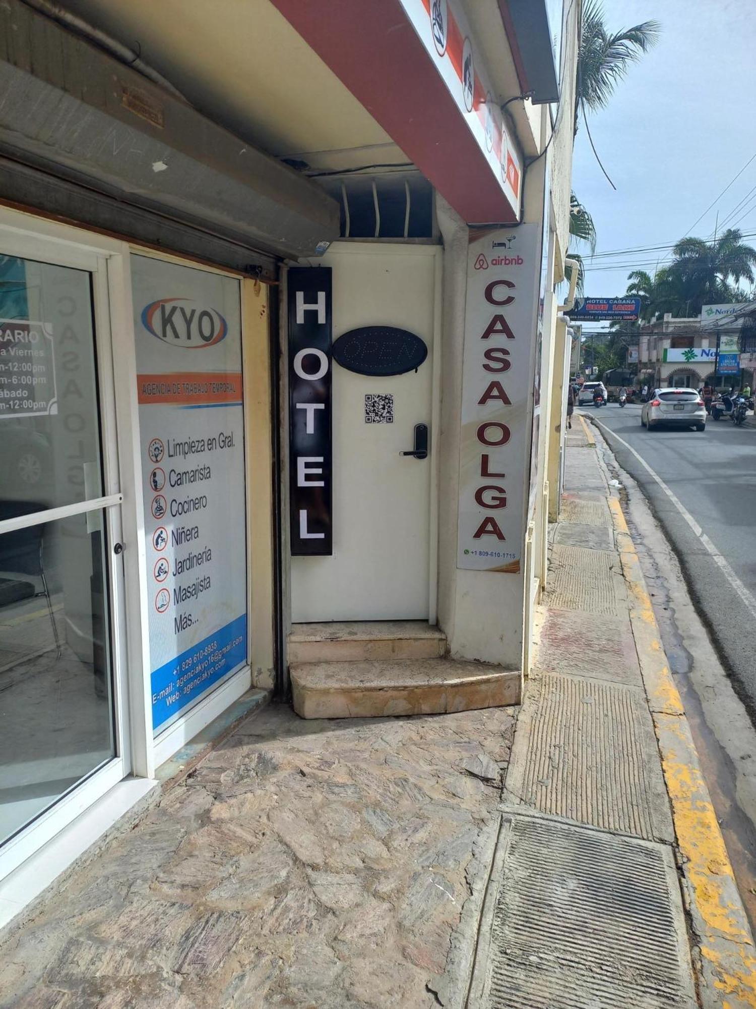 Hotel Casa Olga Las Terrenas Bagian luar foto